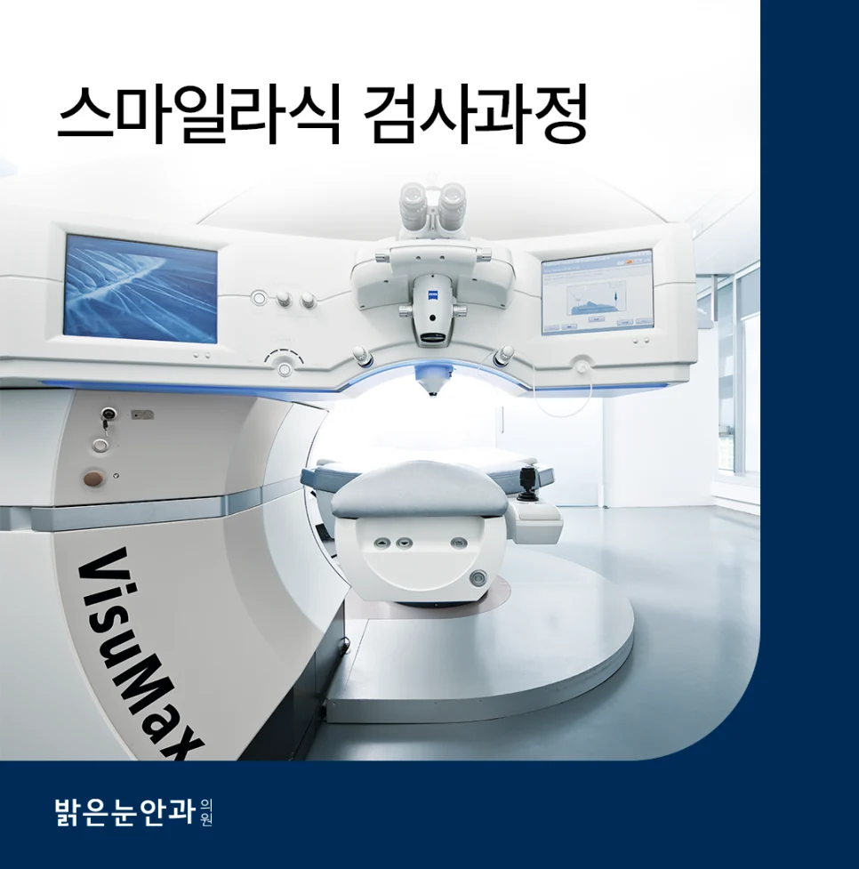 스마일라식 검사과정